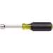 5/16" Nut Driver, Cushion Grip, 3" Hollow Shaft, Magnetic Tip